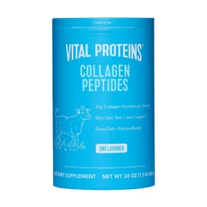 Sản phẩm bổ sung collagen giúp đẹp da, tóc khỏe, móng tay chân chắc khỏe, cung cấp đến 20g protein/lần uống -Vital Proteins Collagen Peptides Powder, Unflavored, 1.5 lbs