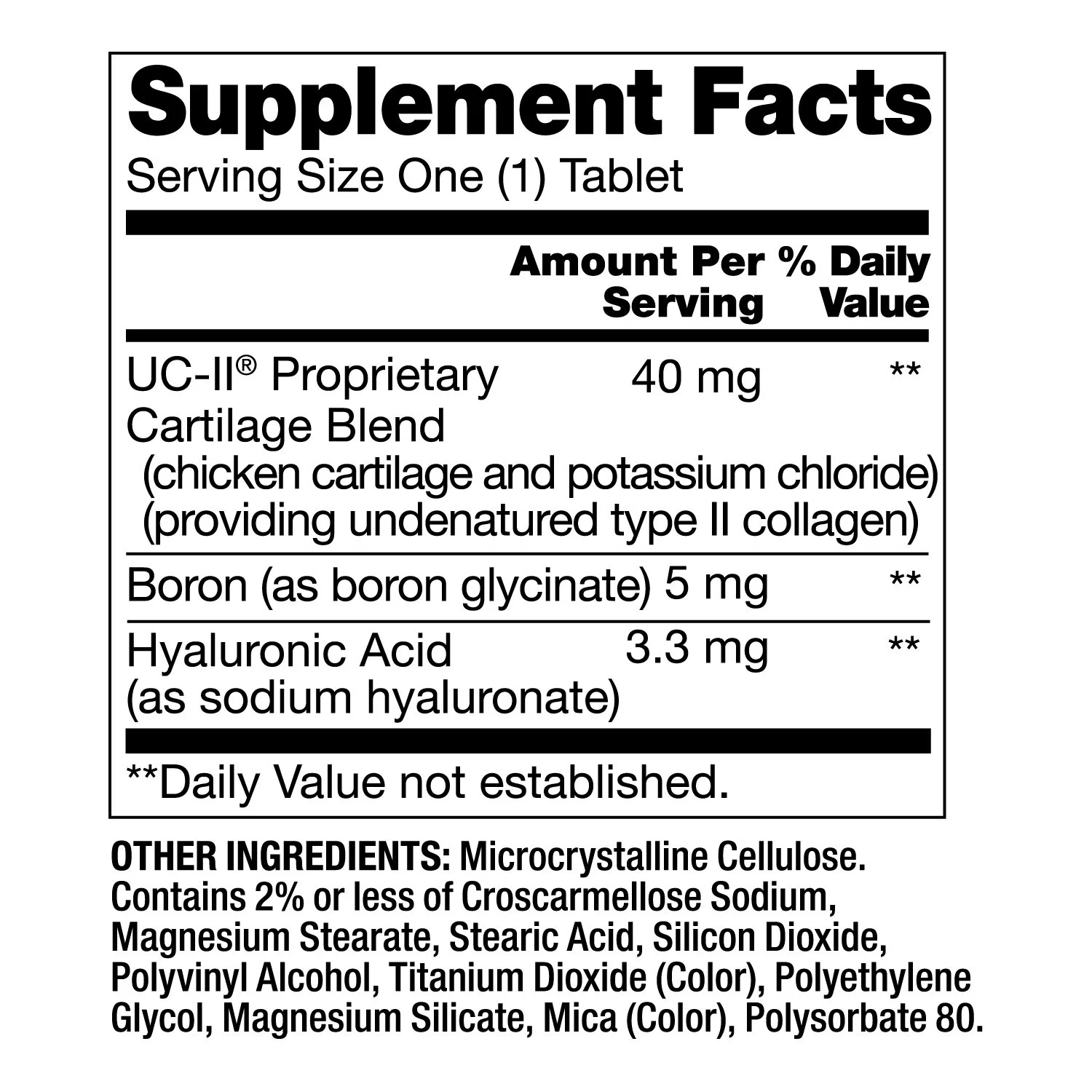 Sản phẩm hổ trợ xương, khớp gối và dây chằng, hiệu quả gấp 3 lần - Ultra Triple Action Joint Health Tablets, 125 ct. - Ảnh 2