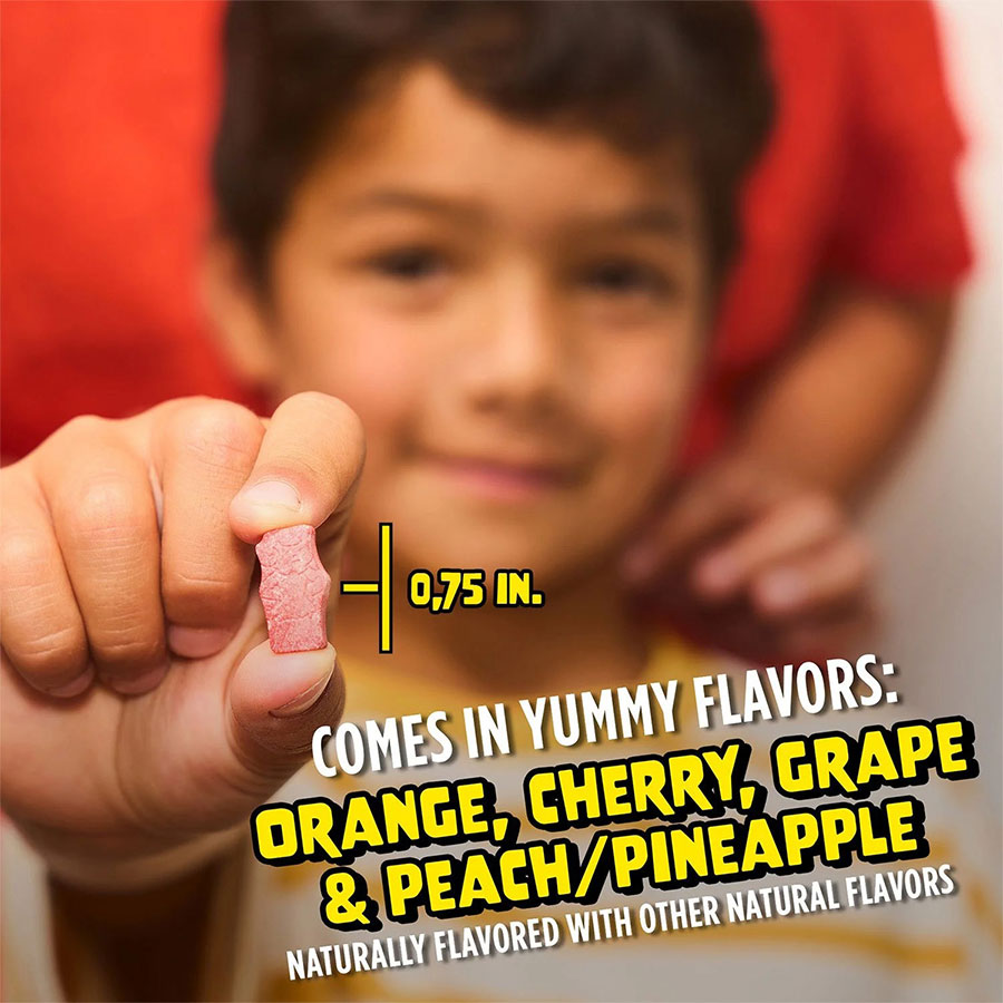 Viên nhai Flintstones bổ sung vitamin tổng hợp + sắt cho trẻ em, 210 viên. - Ảnh 3